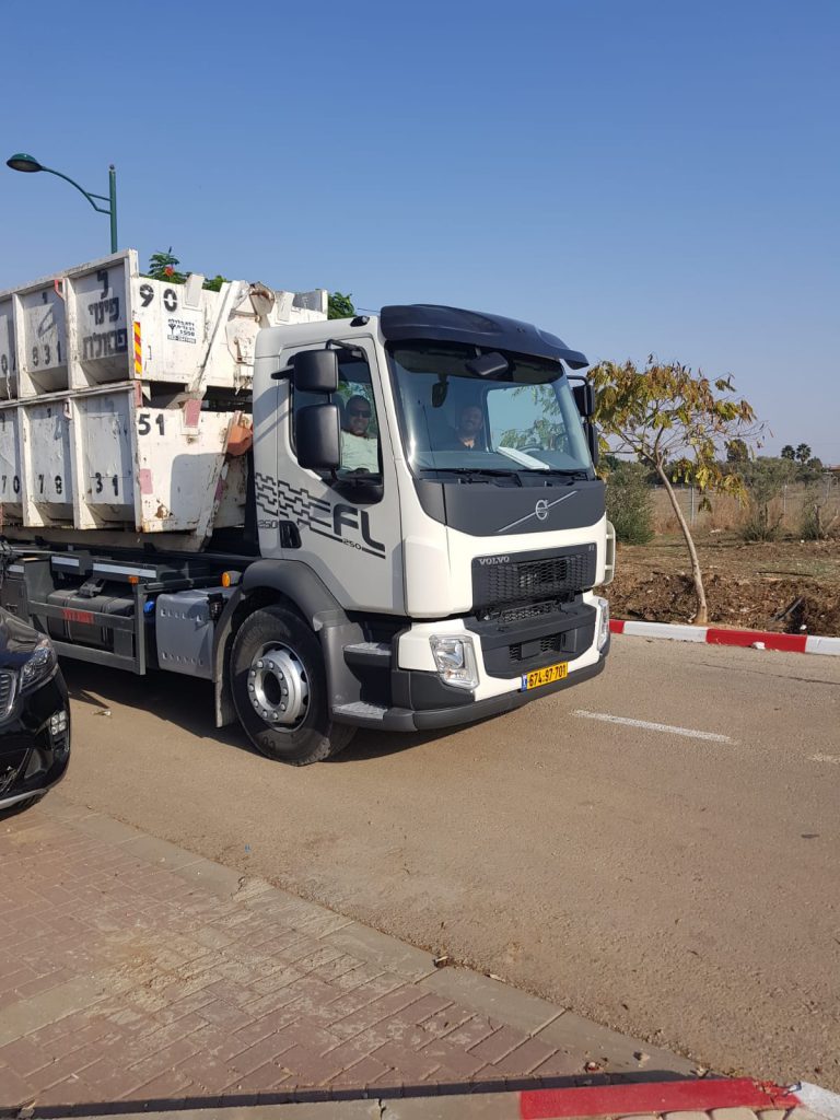 ציוד מכני לפינוי פסולת בניין